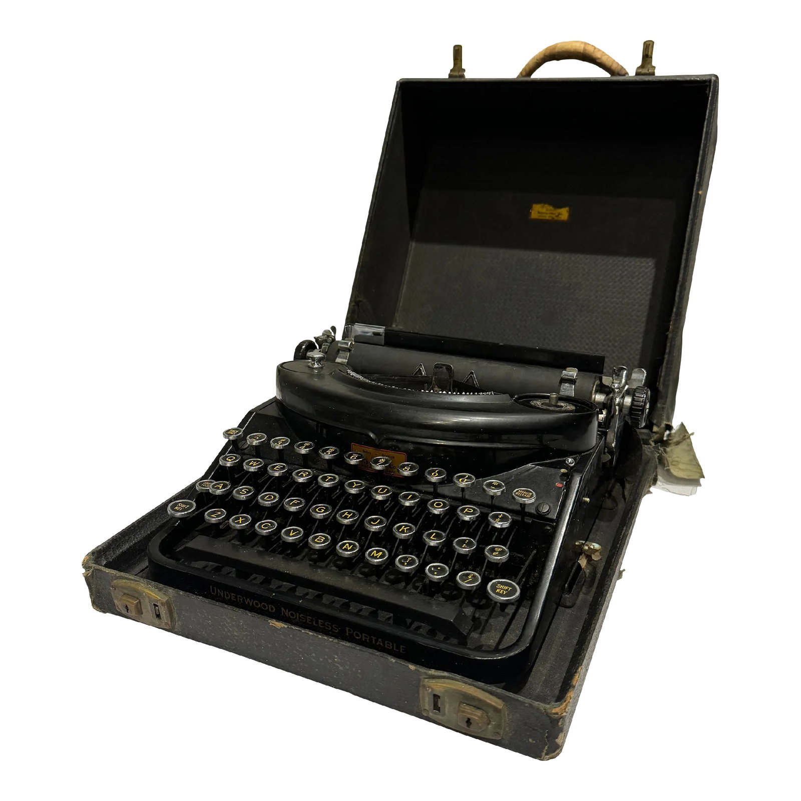 Antique 1934 Remington for Underwood Noiseless Portable Typewriter Serial #651232 (1 of 12)