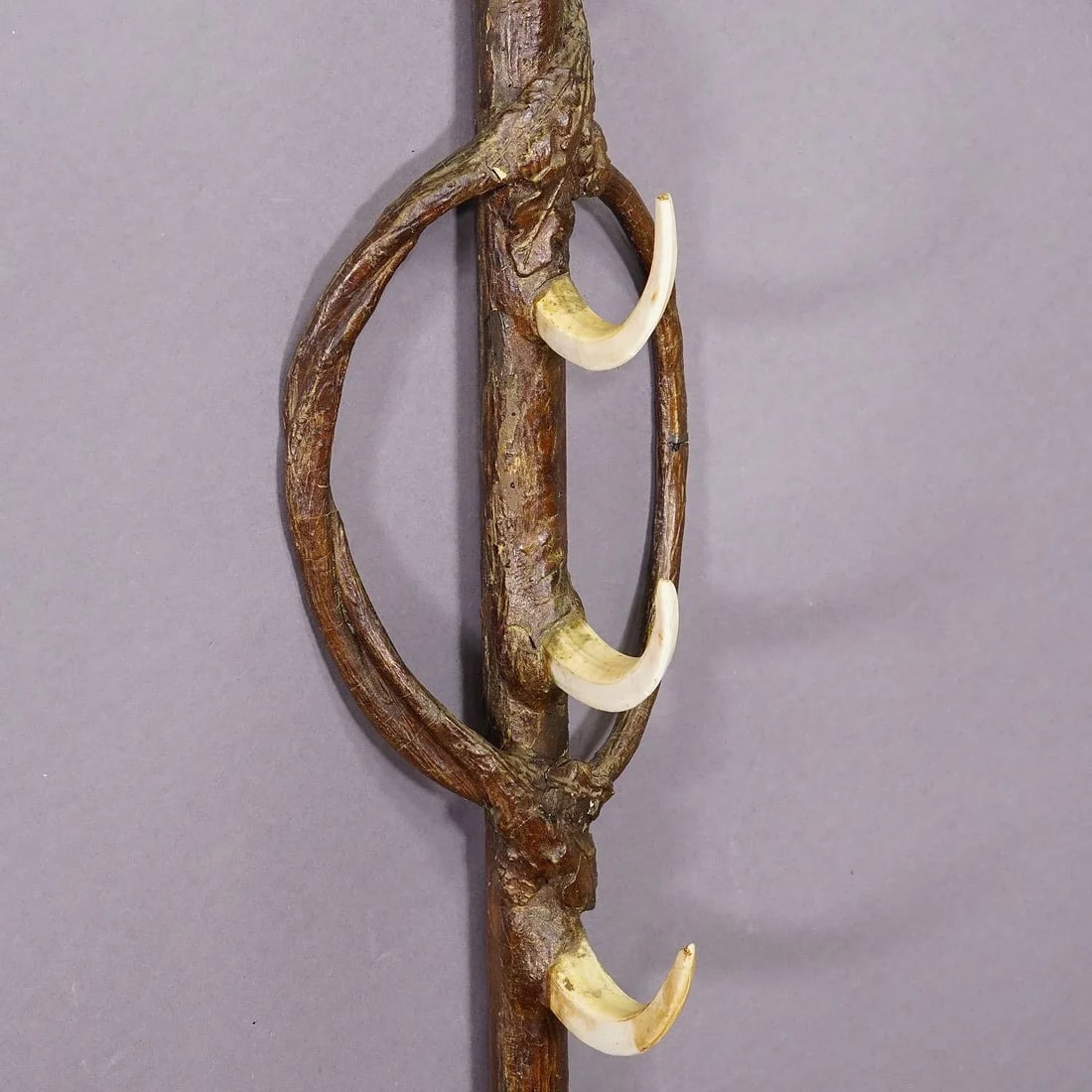 A Pair Antique Black Forest Gun Holders, Austria Late 19th Century - 6