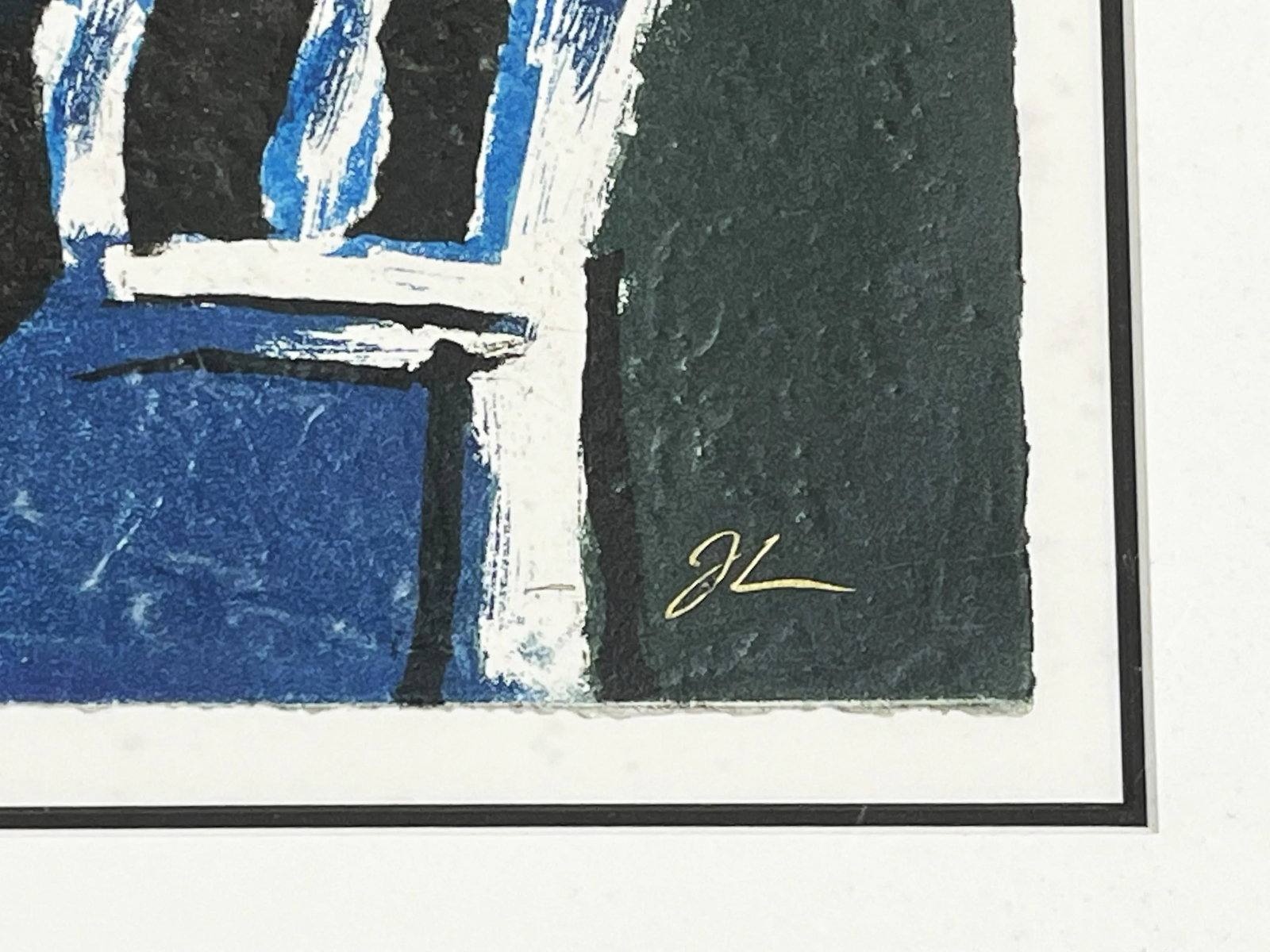 Signed and Numbered John Gerard Etching With Certificate of Authenticity C1998 - 6