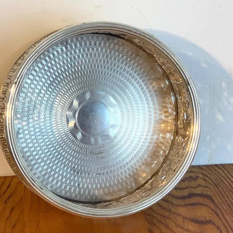 Late 19th Century English Silver Plated Putti Motif Large Wine Coaster, Elkington - 9