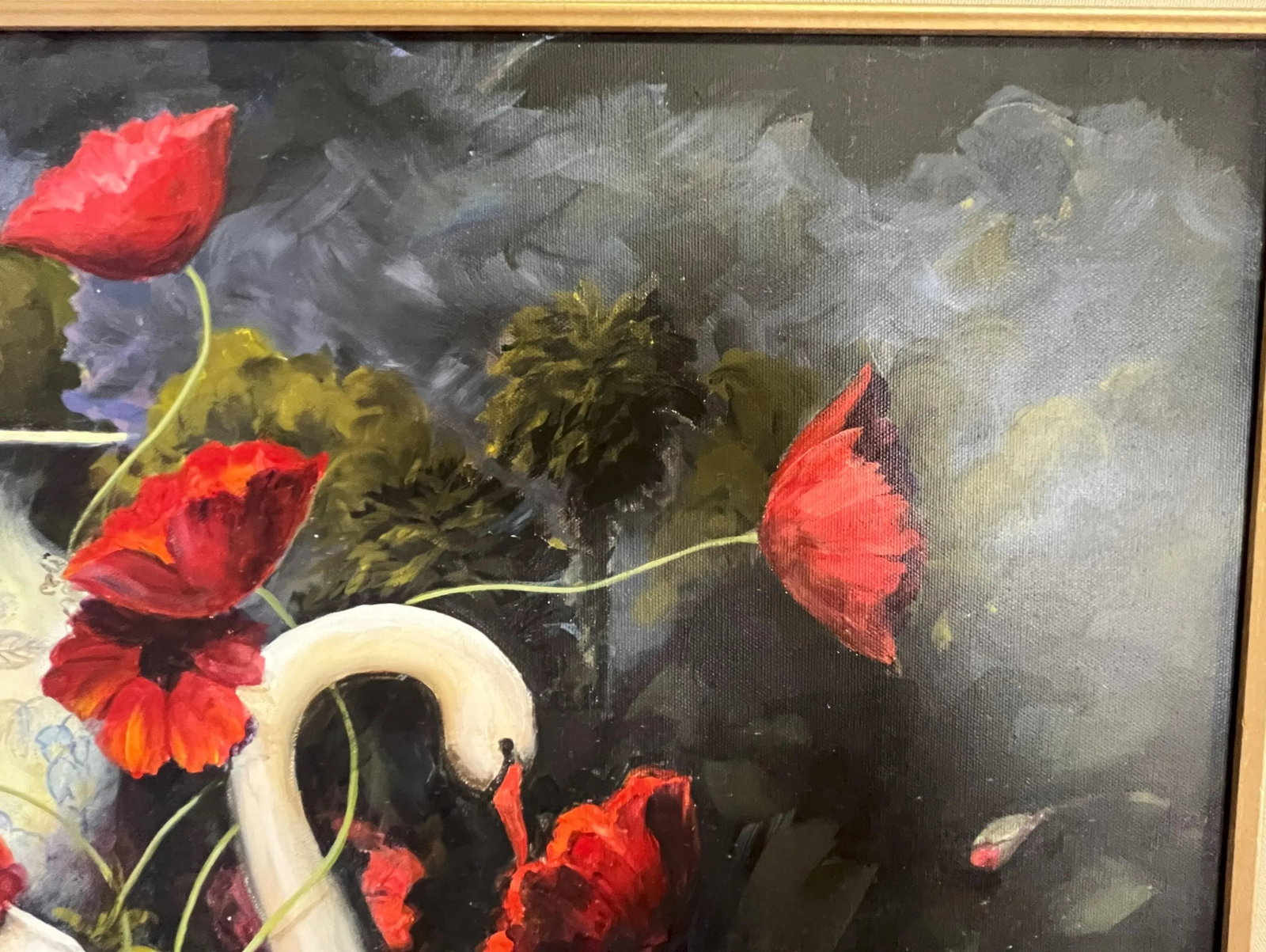 Signed Original Painting on Canvas by Karen Reinhart (American, 1938-2023) - 5