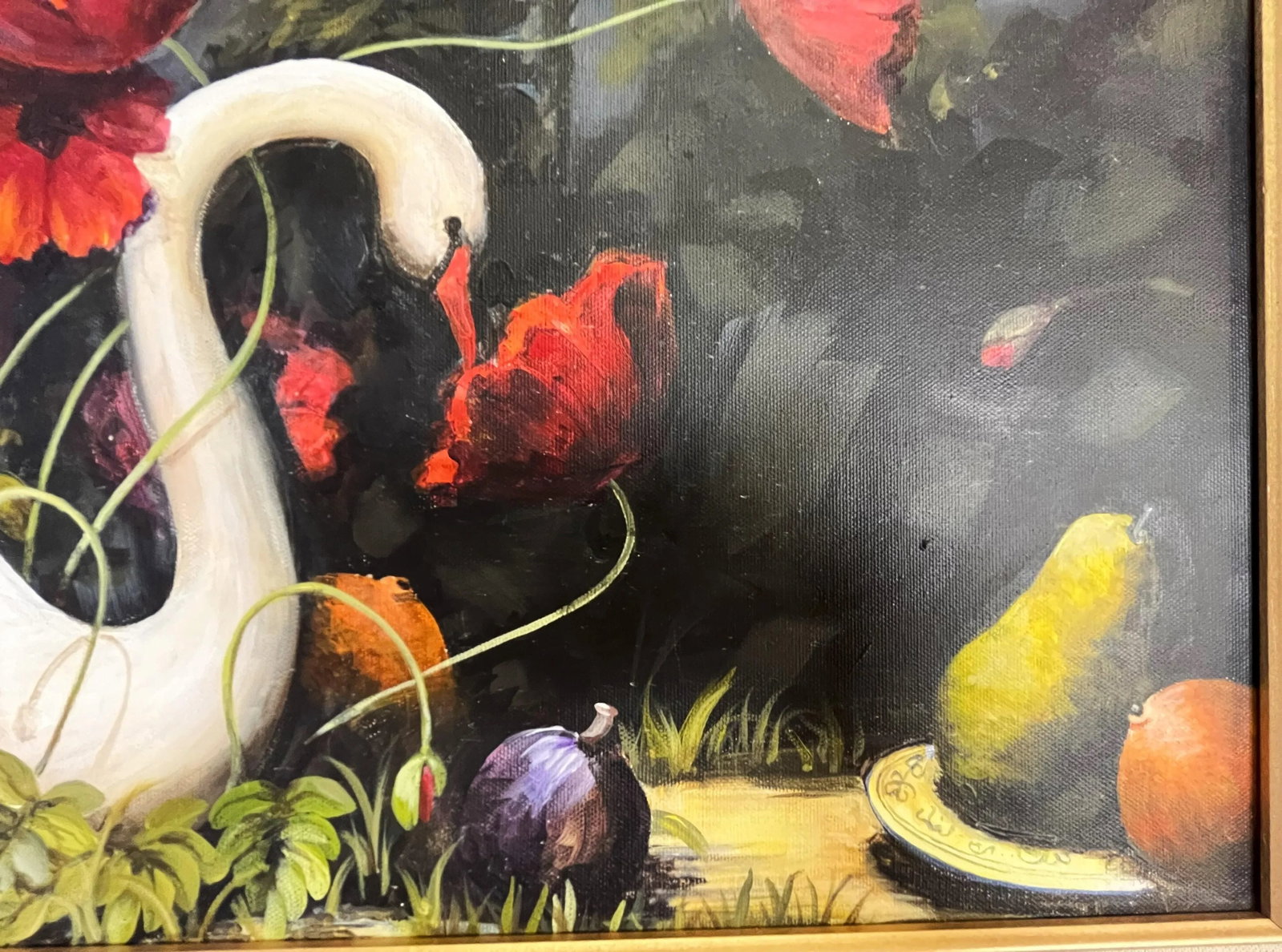 Signed Original Painting on Canvas by Karen Reinhart (American, 1938-2023) - 6