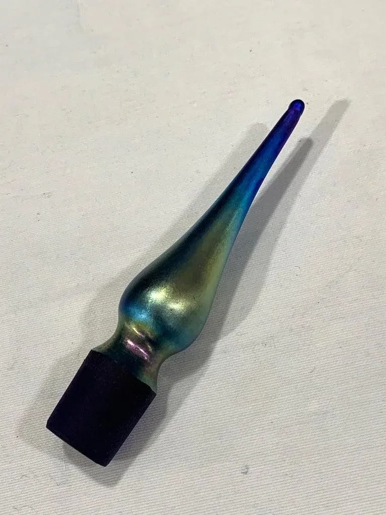 Late 20th Century Vandermark Art Glass Decanter, in the Style of Louis Comfort Tiffany - 3