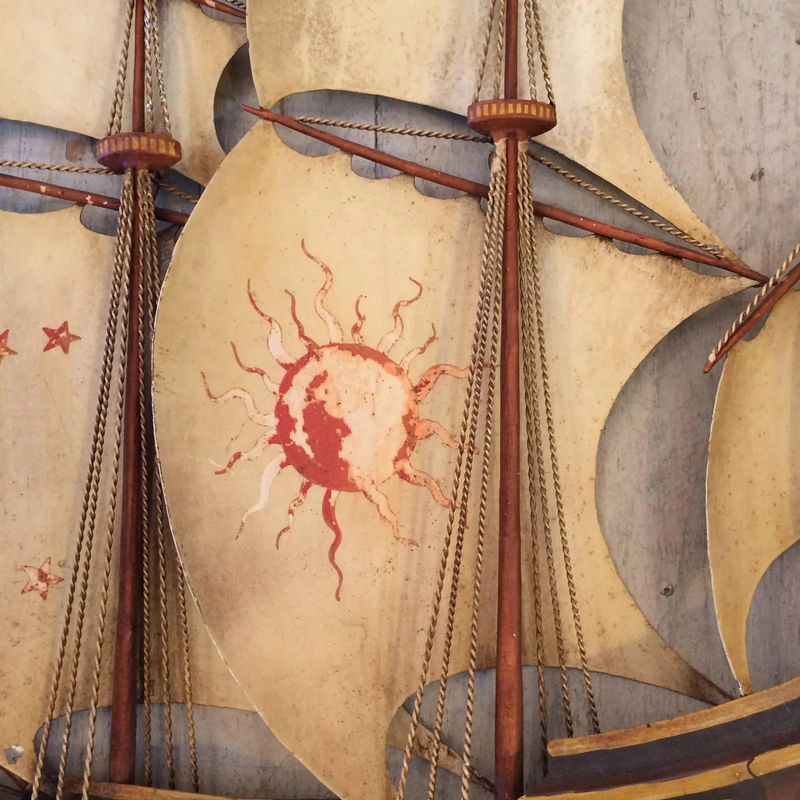 Mottahedeh Iron Nautical Ship Wall Sculpture - 3