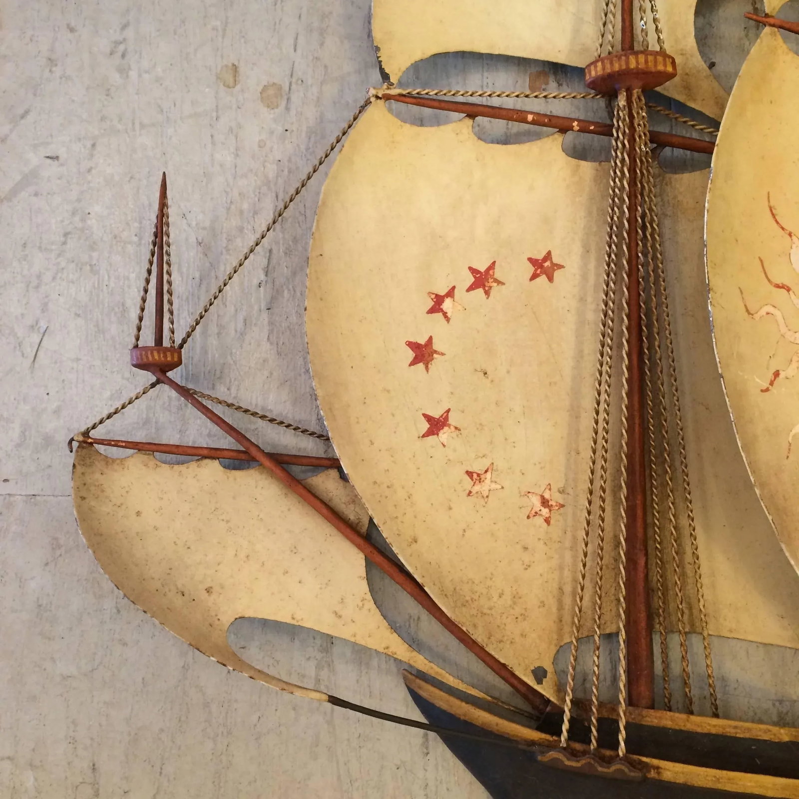 Mottahedeh Iron Nautical Ship Wall Sculpture - 4