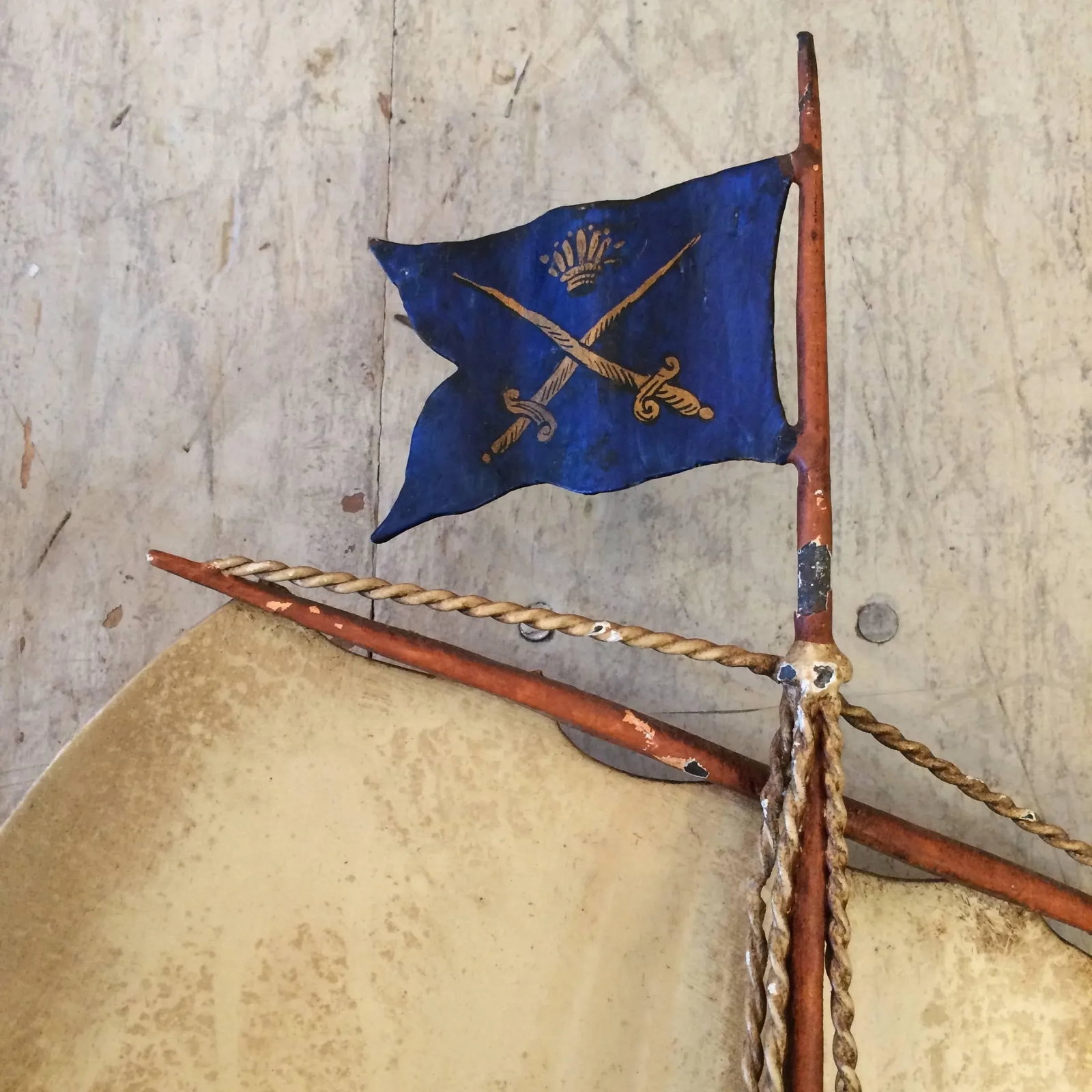 Mottahedeh Iron Nautical Ship Wall Sculpture - 5