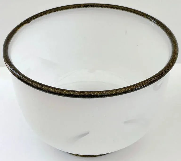Late 20th Century Signed Barovier & Toso Murano 'Primavera' Bowls - a Pair - 10