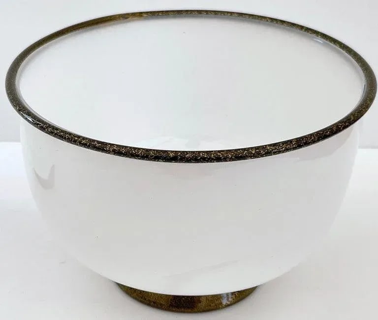 Late 20th Century Signed Barovier & Toso Murano 'Primavera' Bowls - a Pair - 7