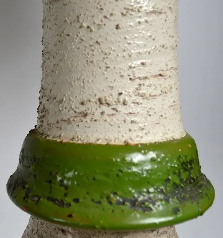Raymor Bistosi Sgraffito Pottery Lamp - 7