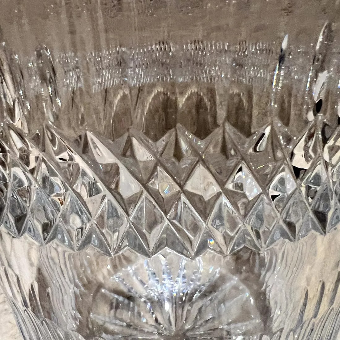 1960s French Cut Crystal Champagne Ice Bucket Baccarat - 8