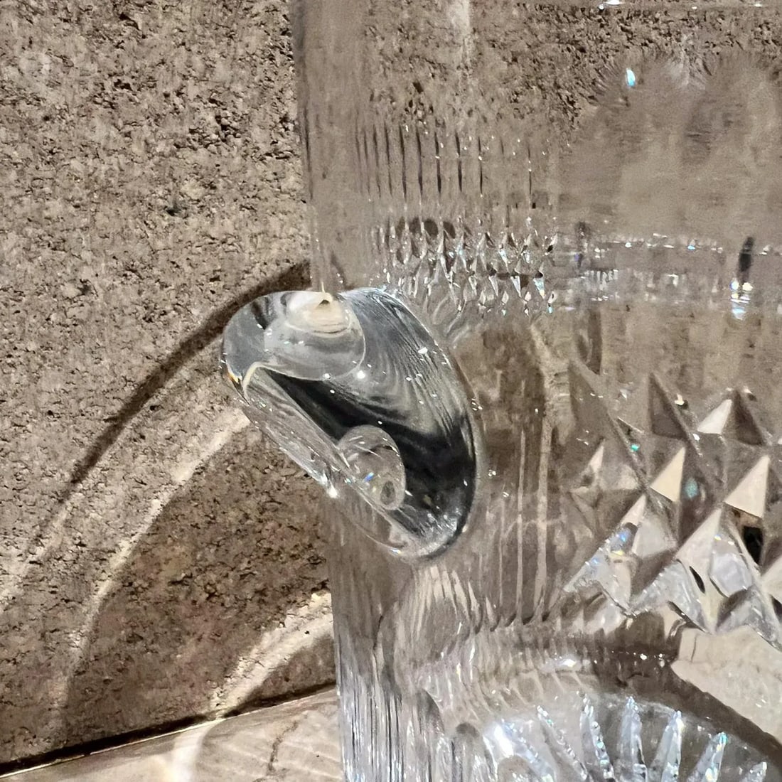 1960s French Cut Crystal Champagne Ice Bucket Baccarat - 9