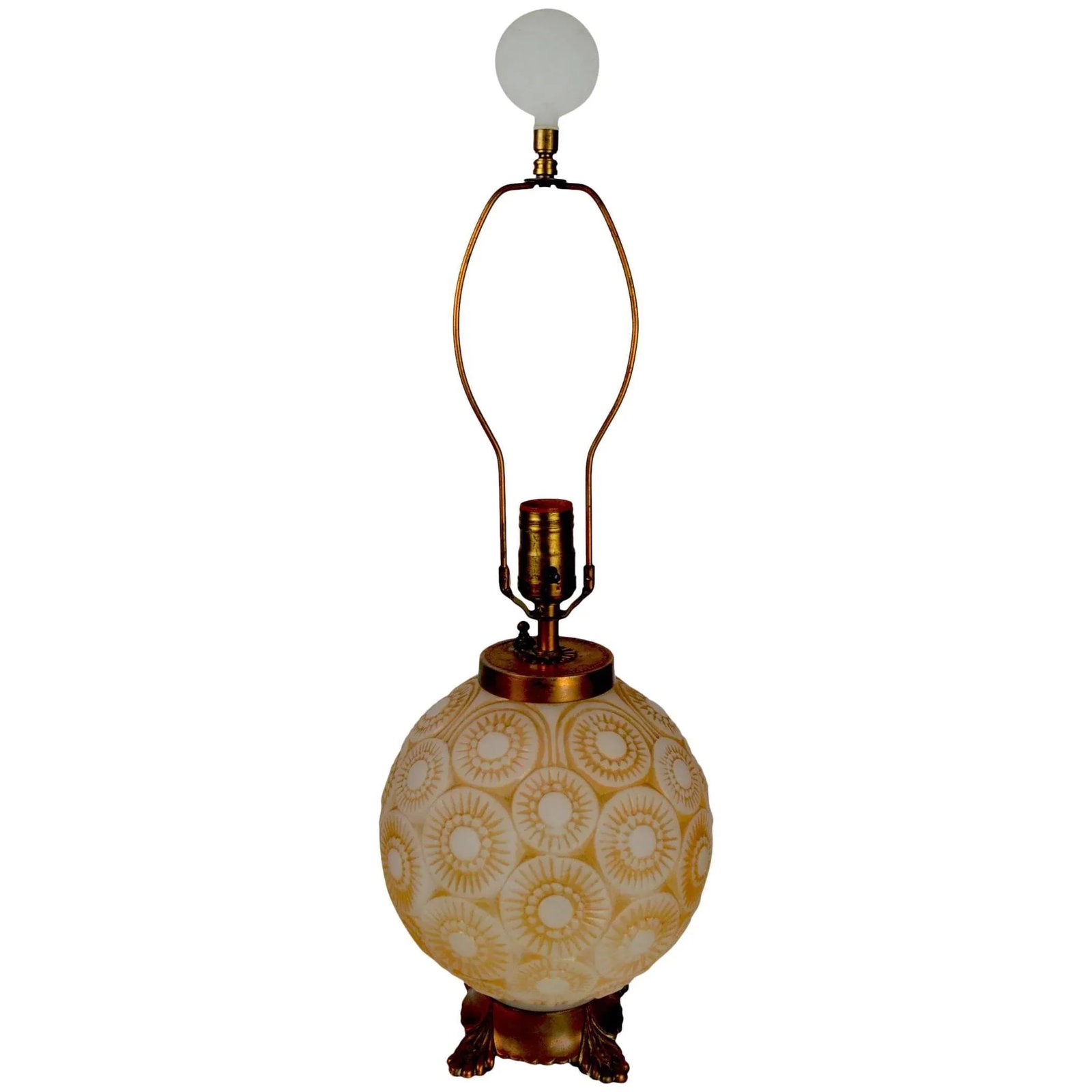 Art Deco Lamp After Lalique - 10