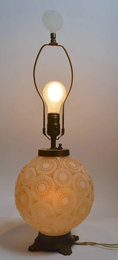 Art Deco Lamp After Lalique - 2