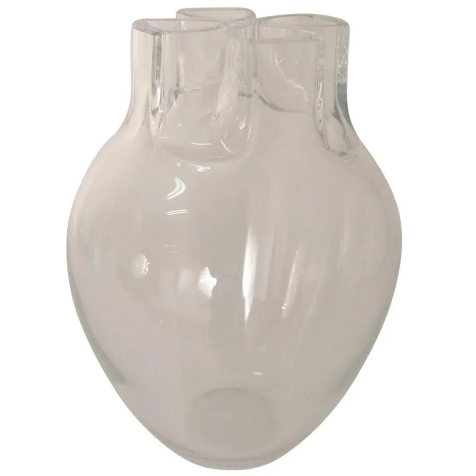 Signed Barbini Murano Glass Vase - 6