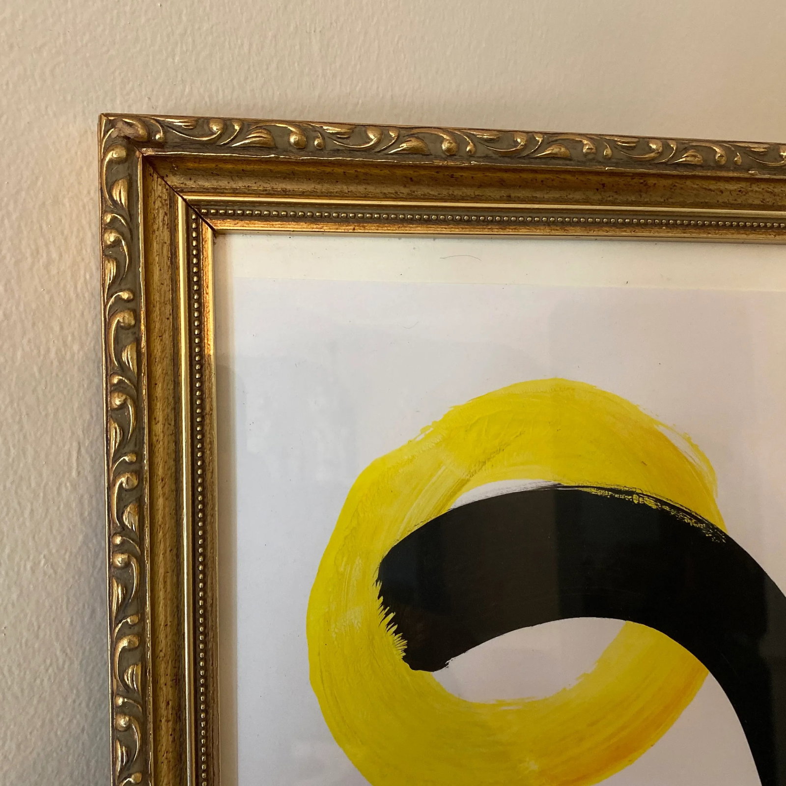 1970s Original Peter Keil Miro Style Abstract Framed Painting - 7