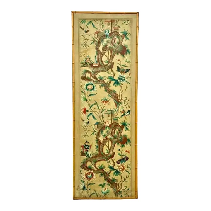 18th Century French or Italian Hand-Painted Chinoiserie Panel (1 of 9)
