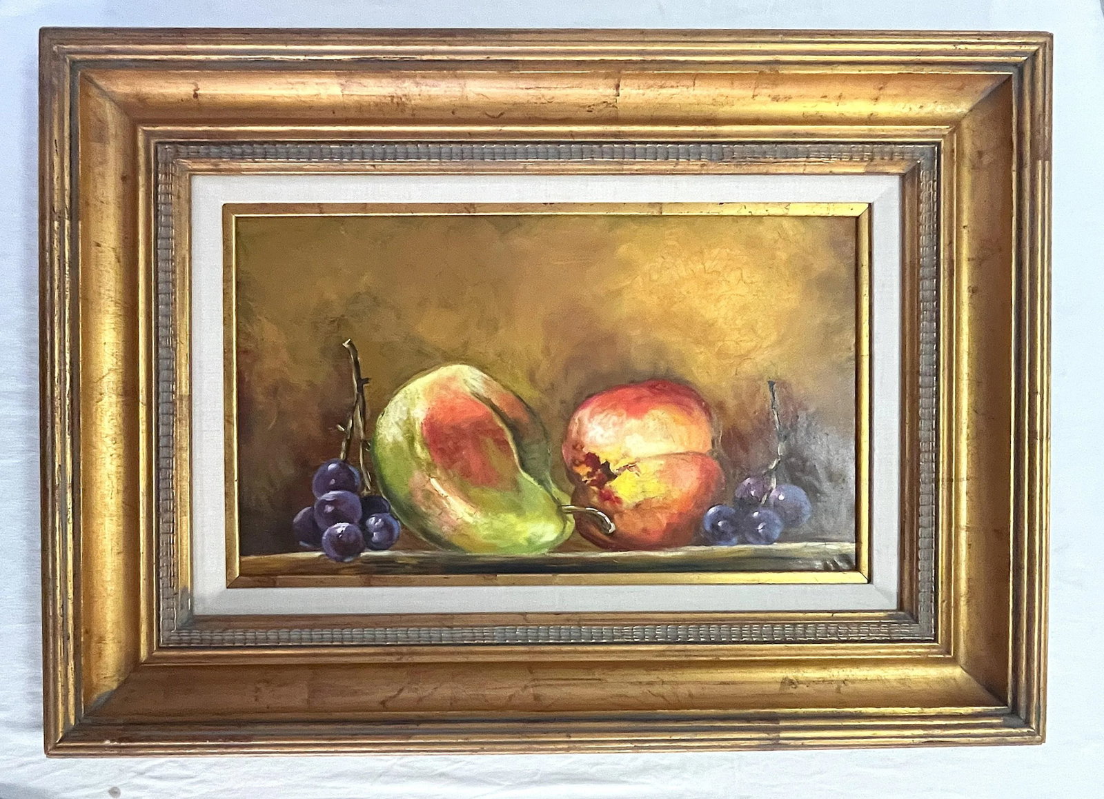 Original Signed and Framed Still Life Oil Painting on Canvas - 3
