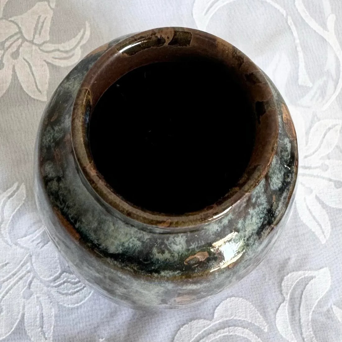 Vintage Ash Tray and Vase by Pottery Craft - 2 Pieces - 6