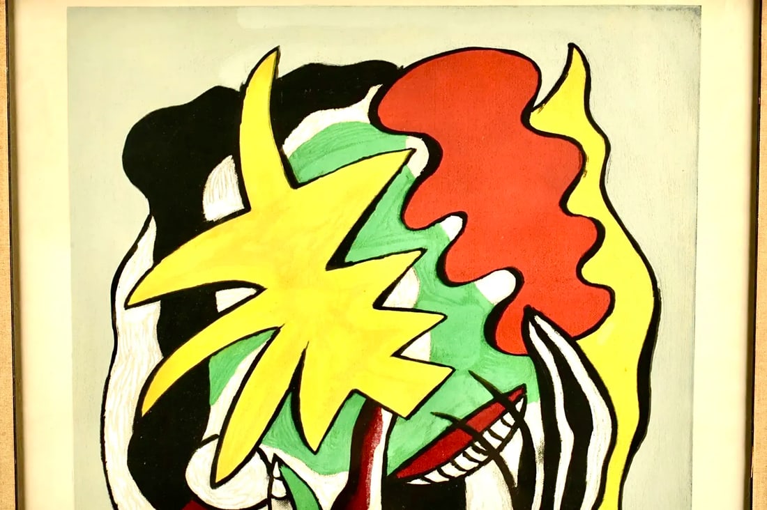Fernand Leger Composition Aux Dominos Lithograph - 4