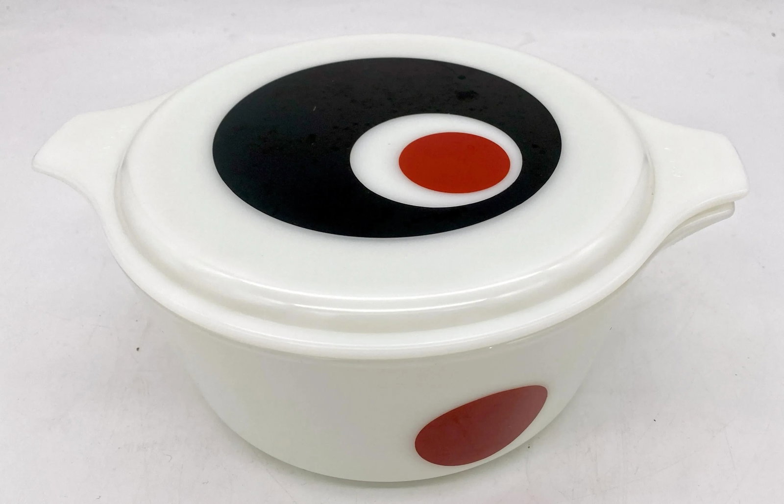 Mod Pyrex Moon Deco #475 Covered Tureen, 1971, Limited Offering - 5