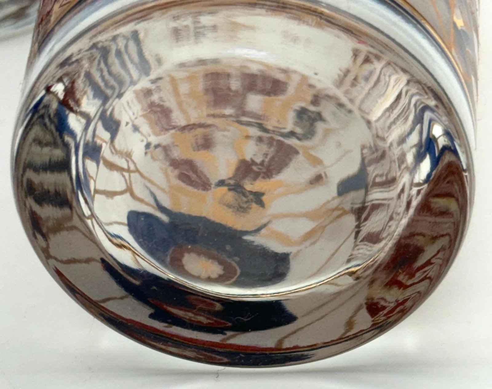 Chinoiserie' Pattern Tom Collins/ Tall Glasses by Culver USA, Circa 1960s - Set of 12 - 9