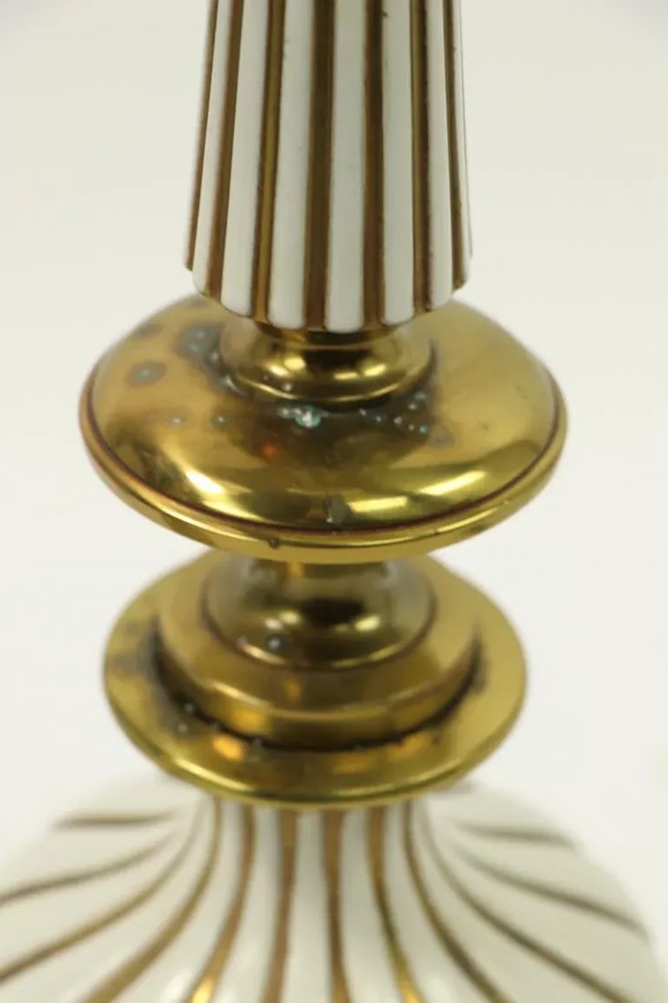 Hollywood Regency Style Table Lamps by Stiffel - a Pair - 5