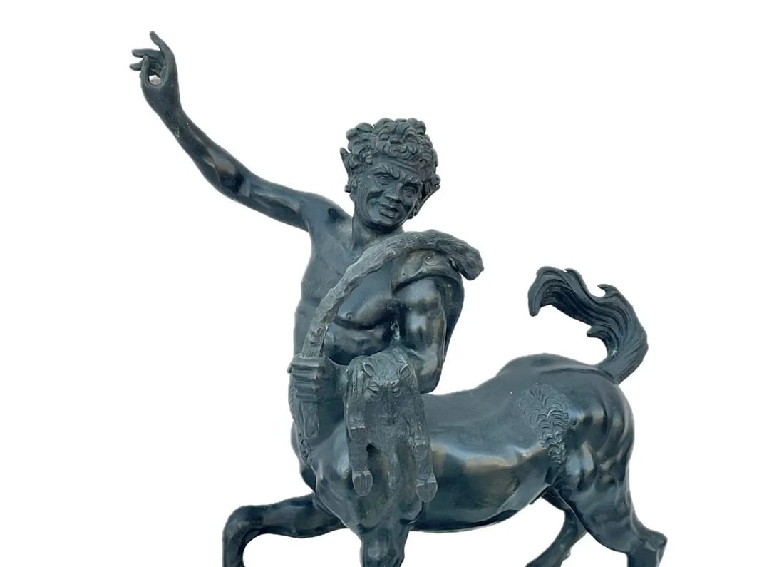Large Bronze Grand Tour Centaur Signed Fernando De Luca - 2