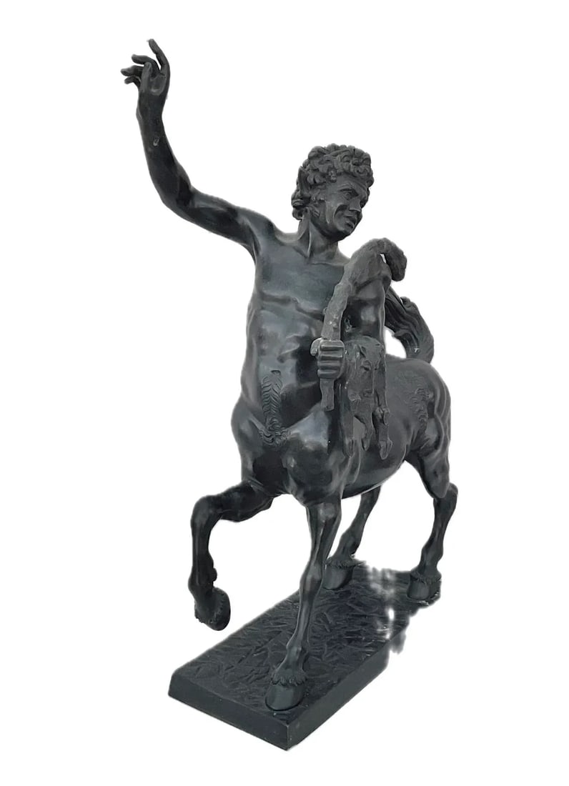 Large Bronze Grand Tour Centaur Signed Fernando De Luca - 3