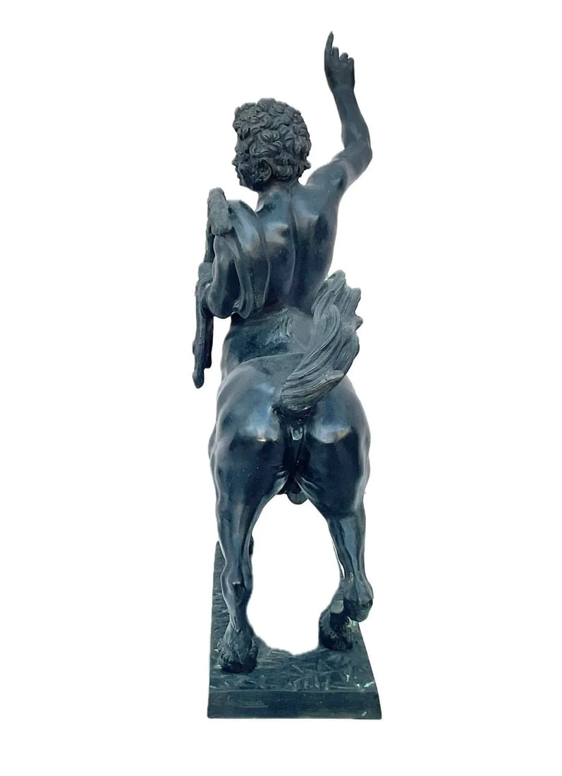 Large Bronze Grand Tour Centaur Signed Fernando De Luca - 5