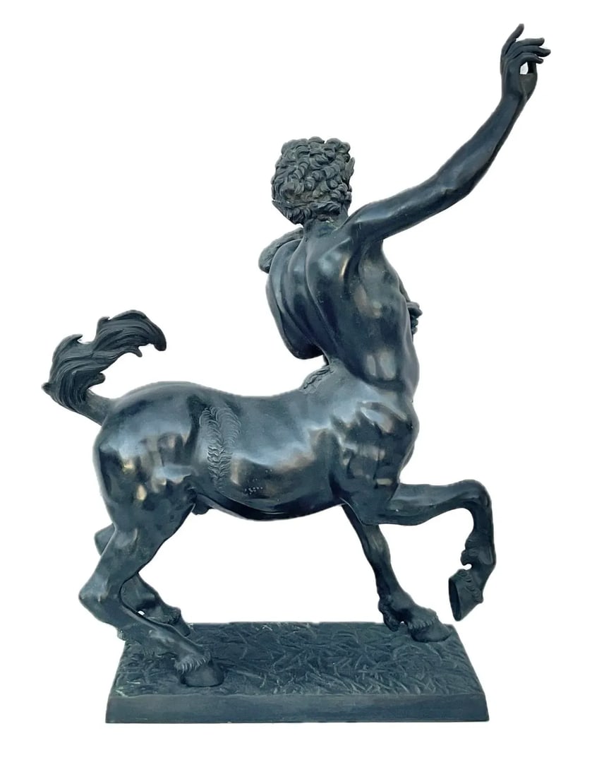 Large Bronze Grand Tour Centaur Signed Fernando De Luca - 6