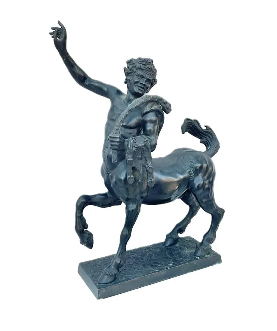 Large Bronze Grand Tour Centaur Signed Fernando De Luca - 7