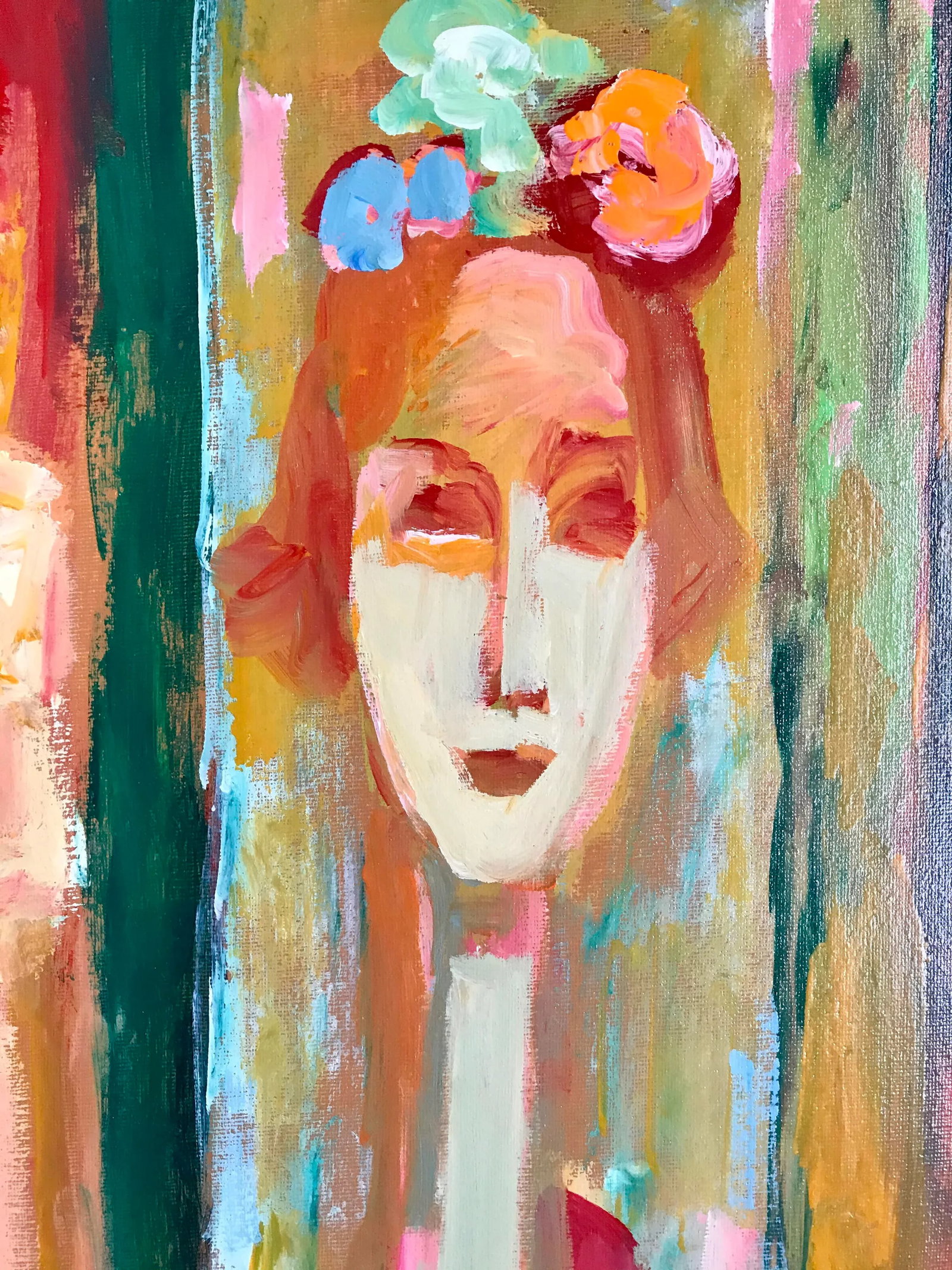 Murat Kaboulov Original Oil Expressionist Painting - 2