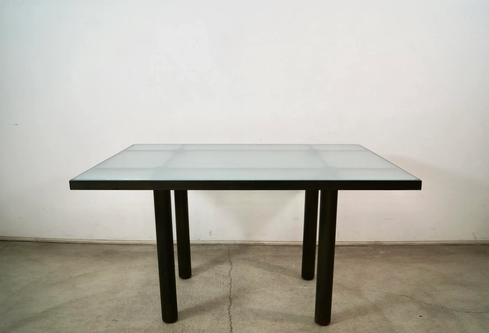 1980's Postmodern Tobia Scarpa Knoll Dining Table - 2