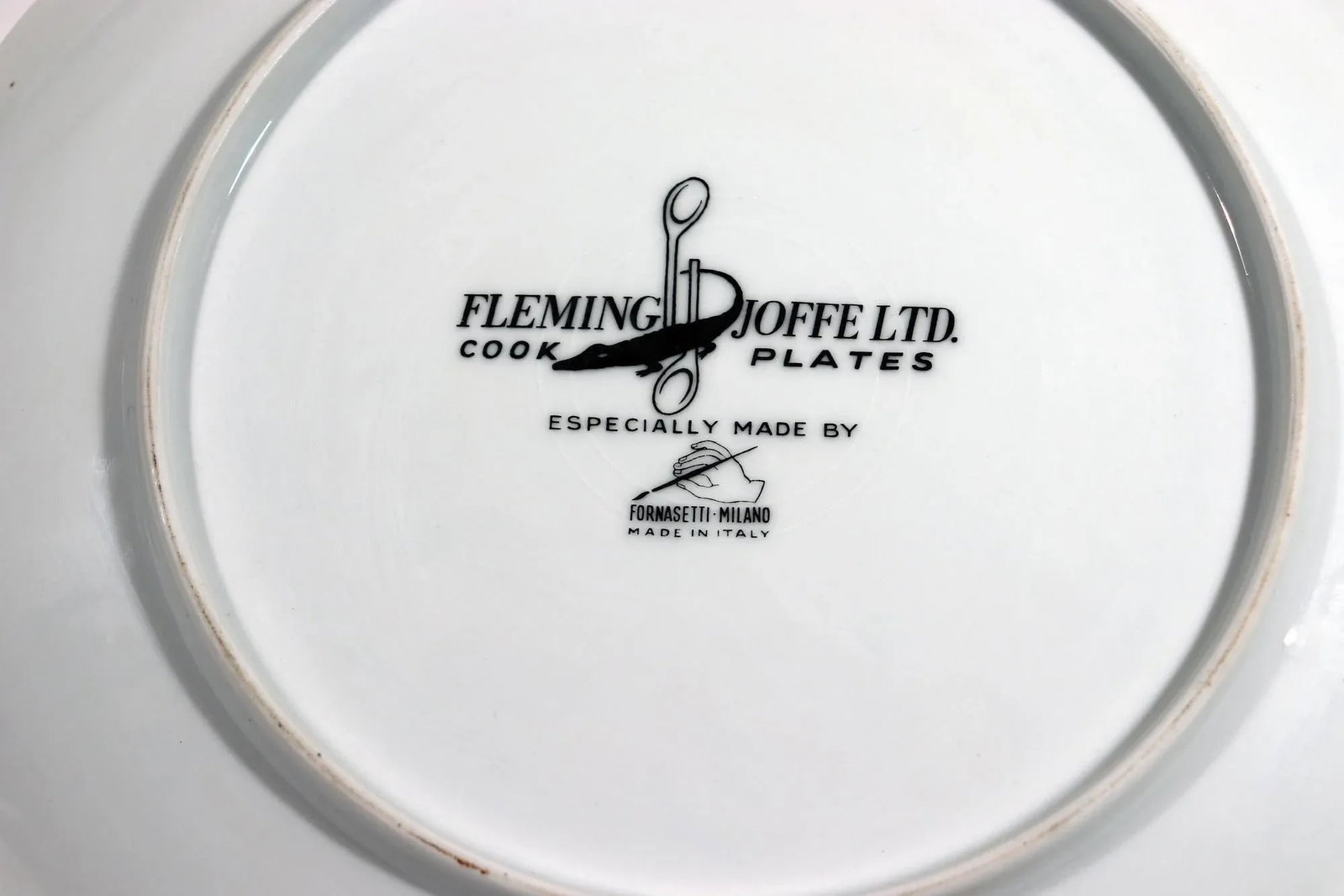 Piero Fornasetti Fleming Joffe Porcelain Plate-Tortoise Risotto - 5