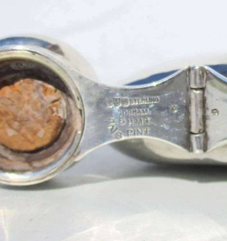 Gorham Silver Flask - 3