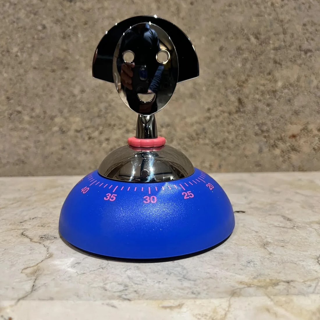 1990s Alessi Kitchen Timer by Alessandro Mendini Italy - 3