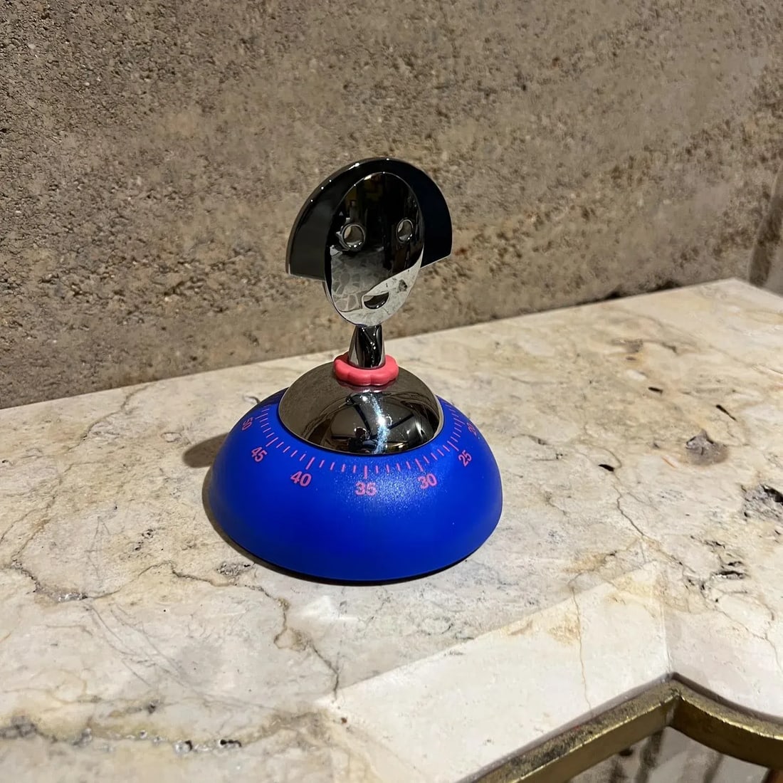 1990s Alessi Kitchen Timer by Alessandro Mendini Italy - 4