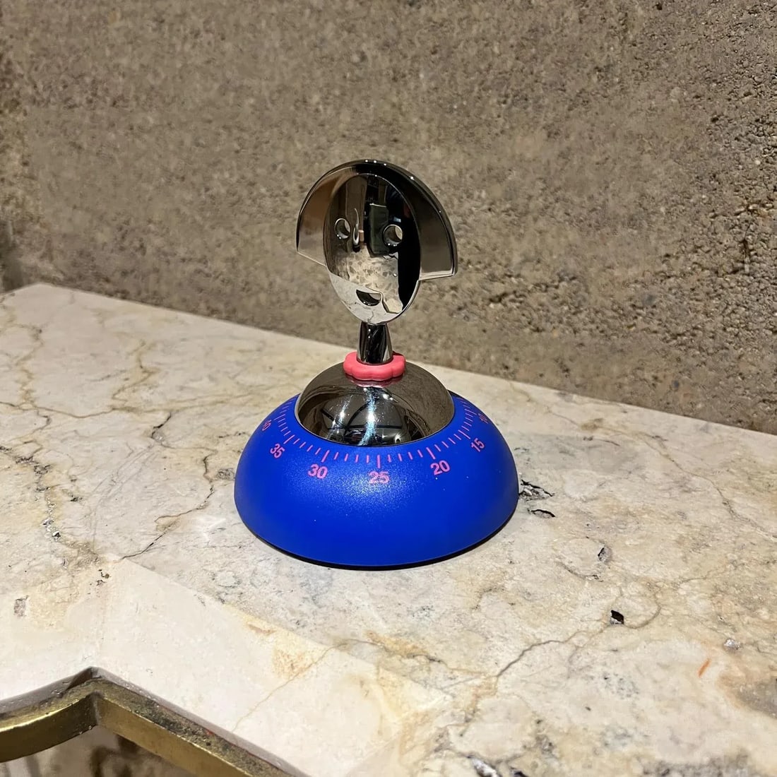 1990s Alessi Kitchen Timer by Alessandro Mendini Italy - 5