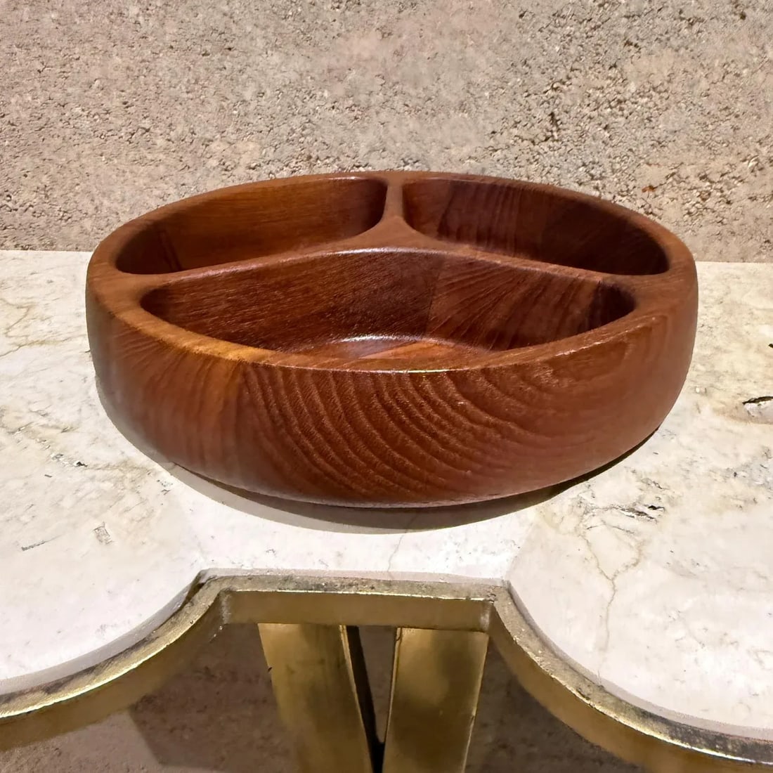 1960s Dansk Teak Sectioned Serving Dish Jens Quistgaard - 2