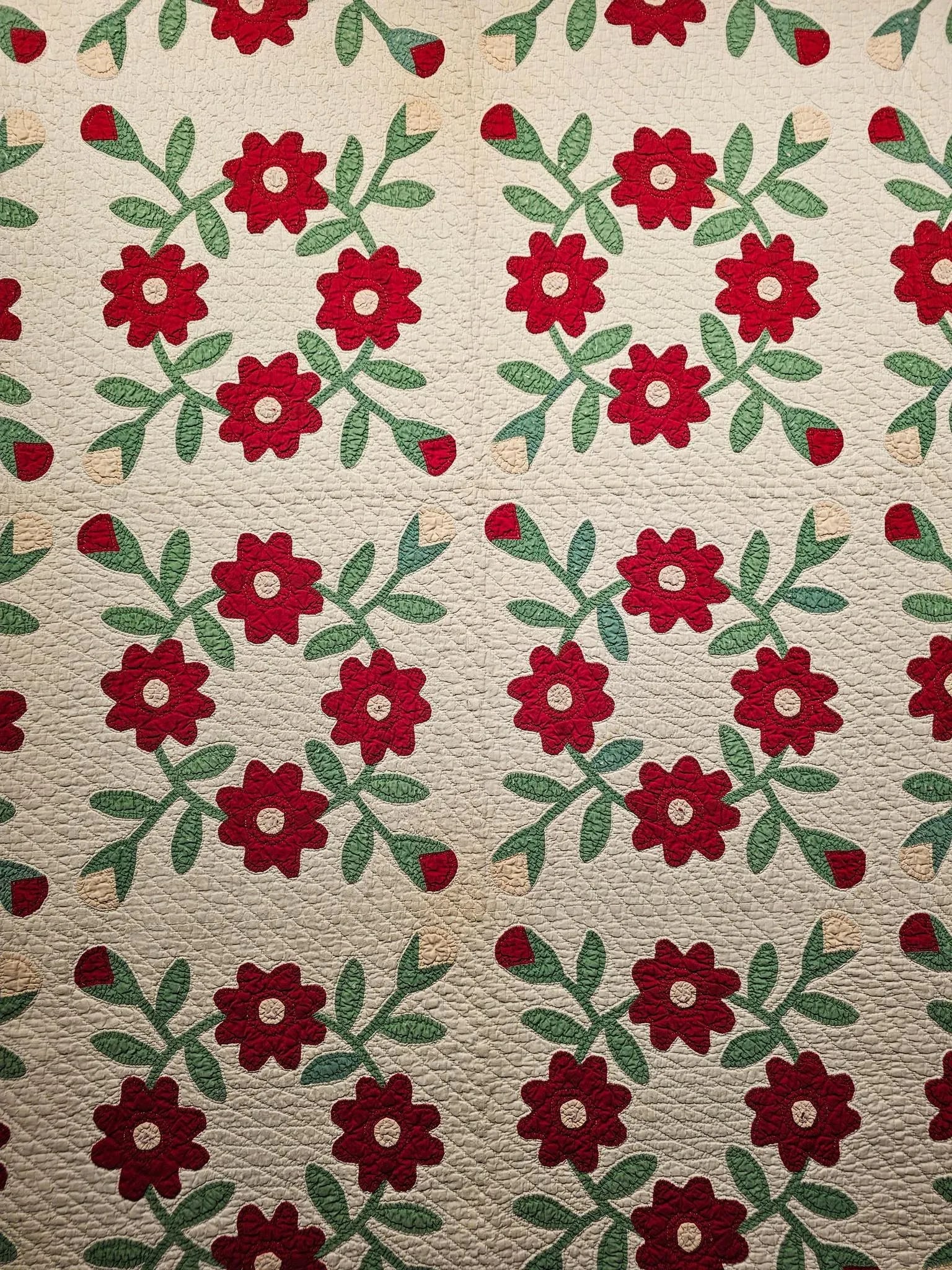 19th Century American Applique Quilt - 3