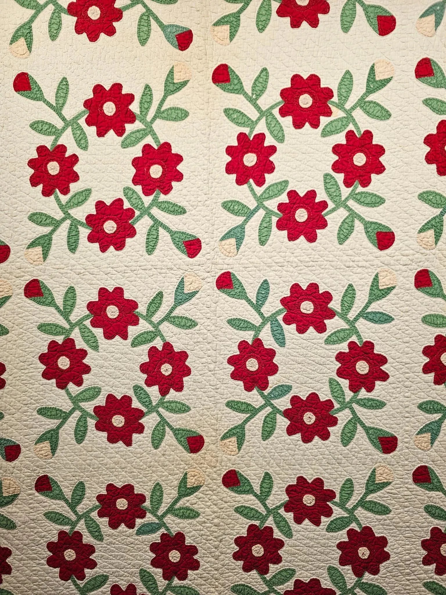 19th Century American Applique Quilt - 4