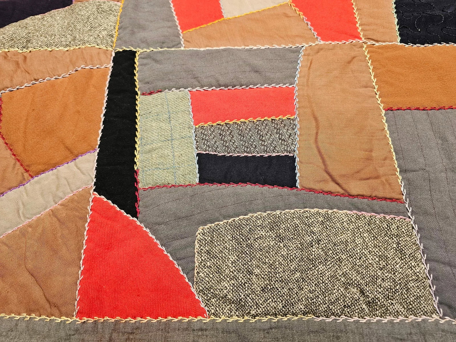 Early 20th Century African American Quilt - 10