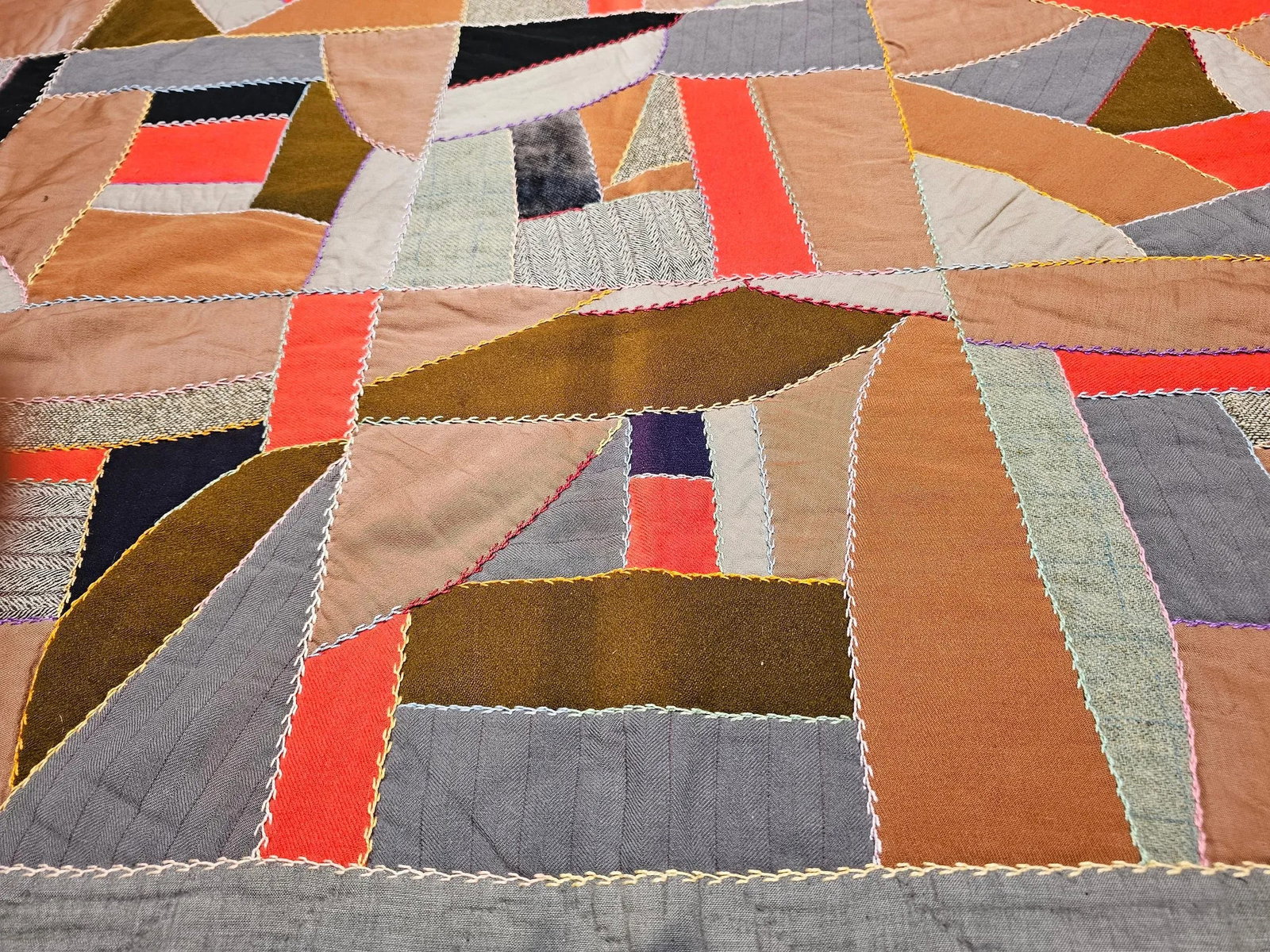 Early 20th Century African American Quilt - 12