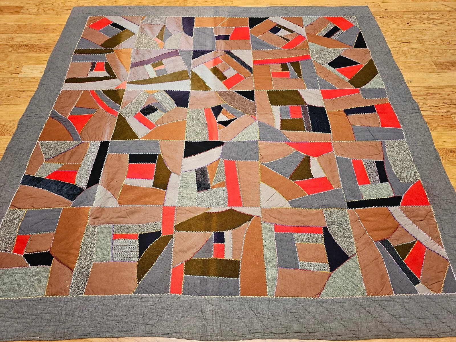 Early 20th Century African American Quilt - 4
