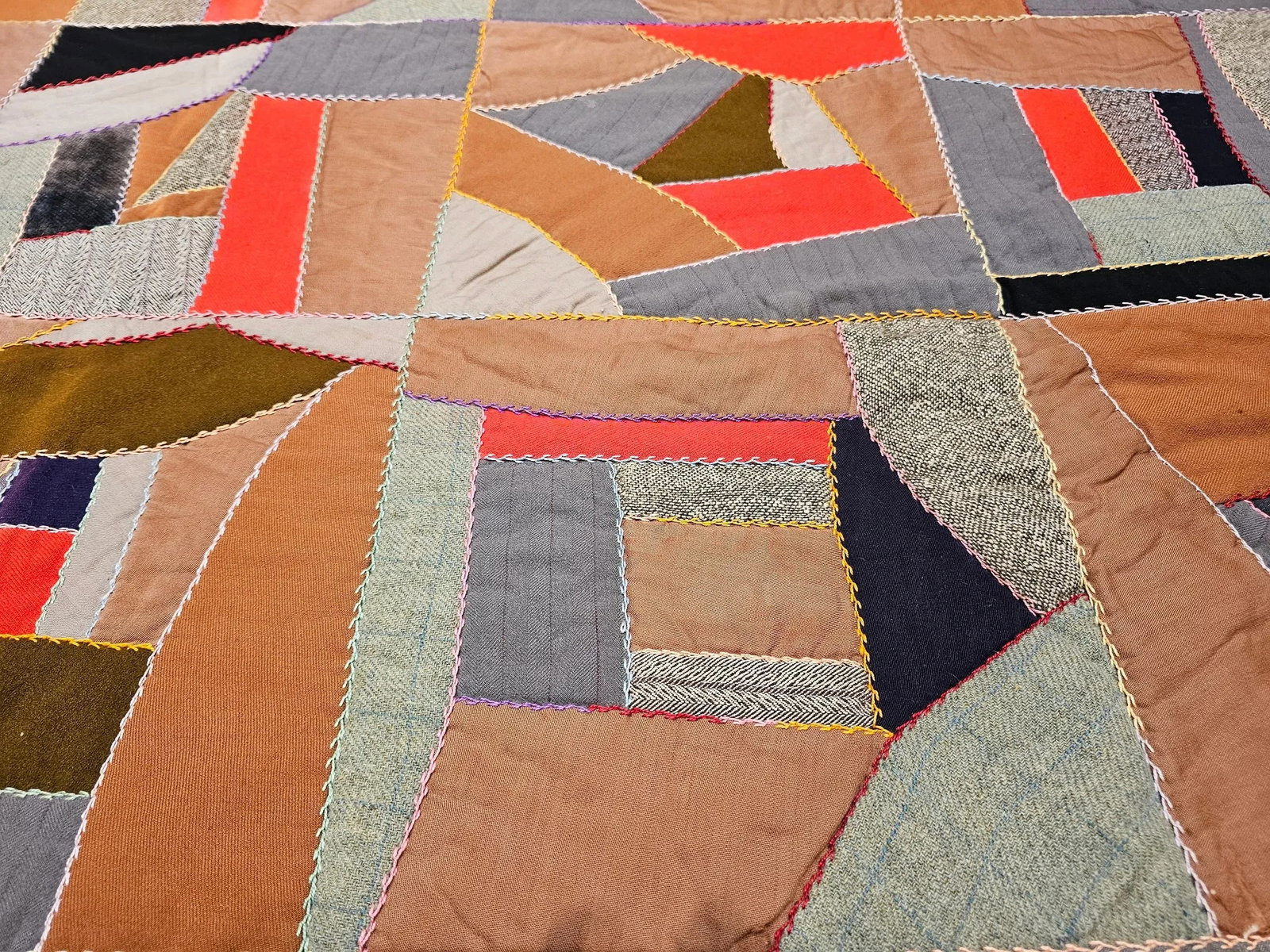 Early 20th Century African American Quilt - 9