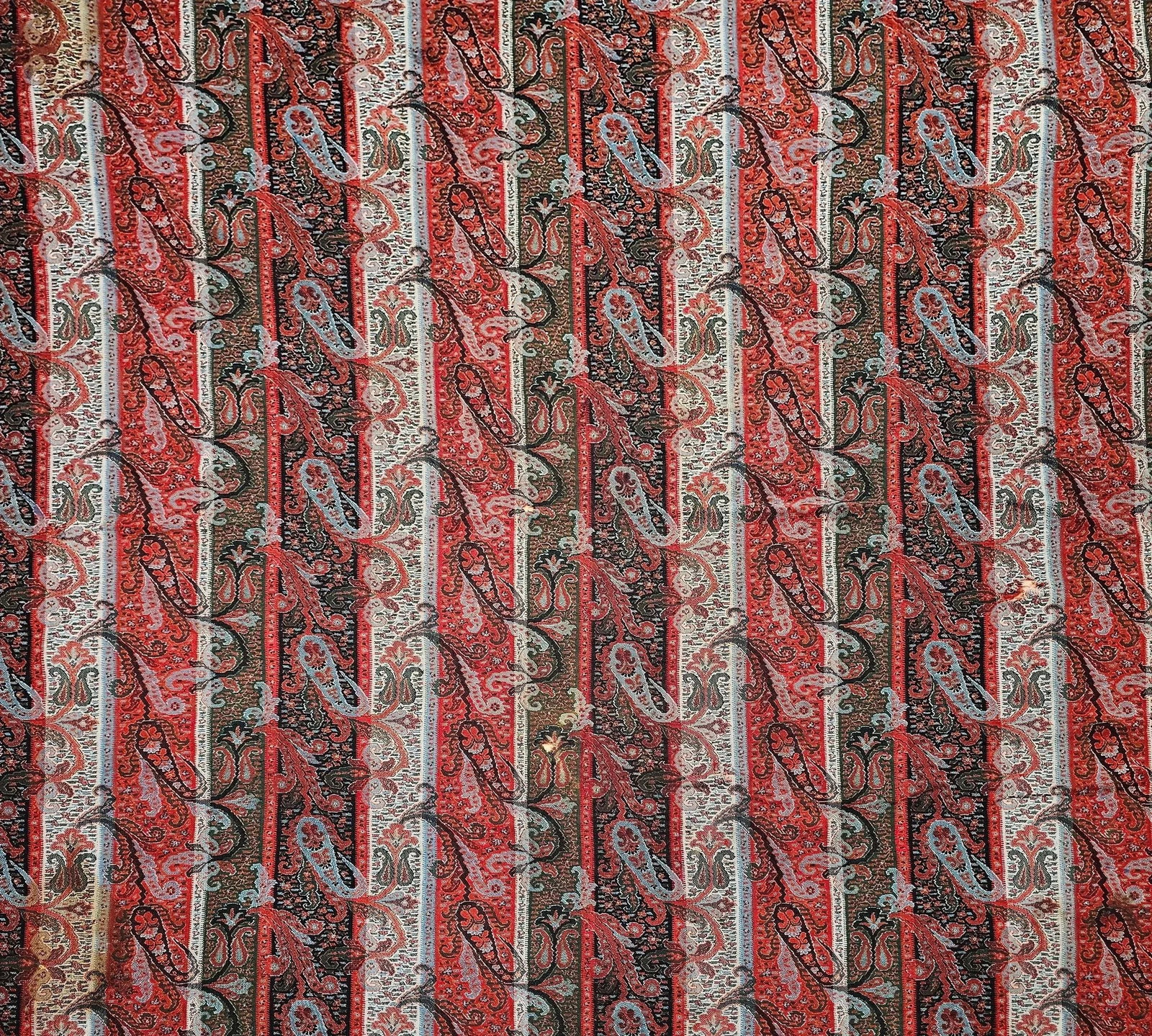 Late 19th Century Paisley Shawl Fabric - 2