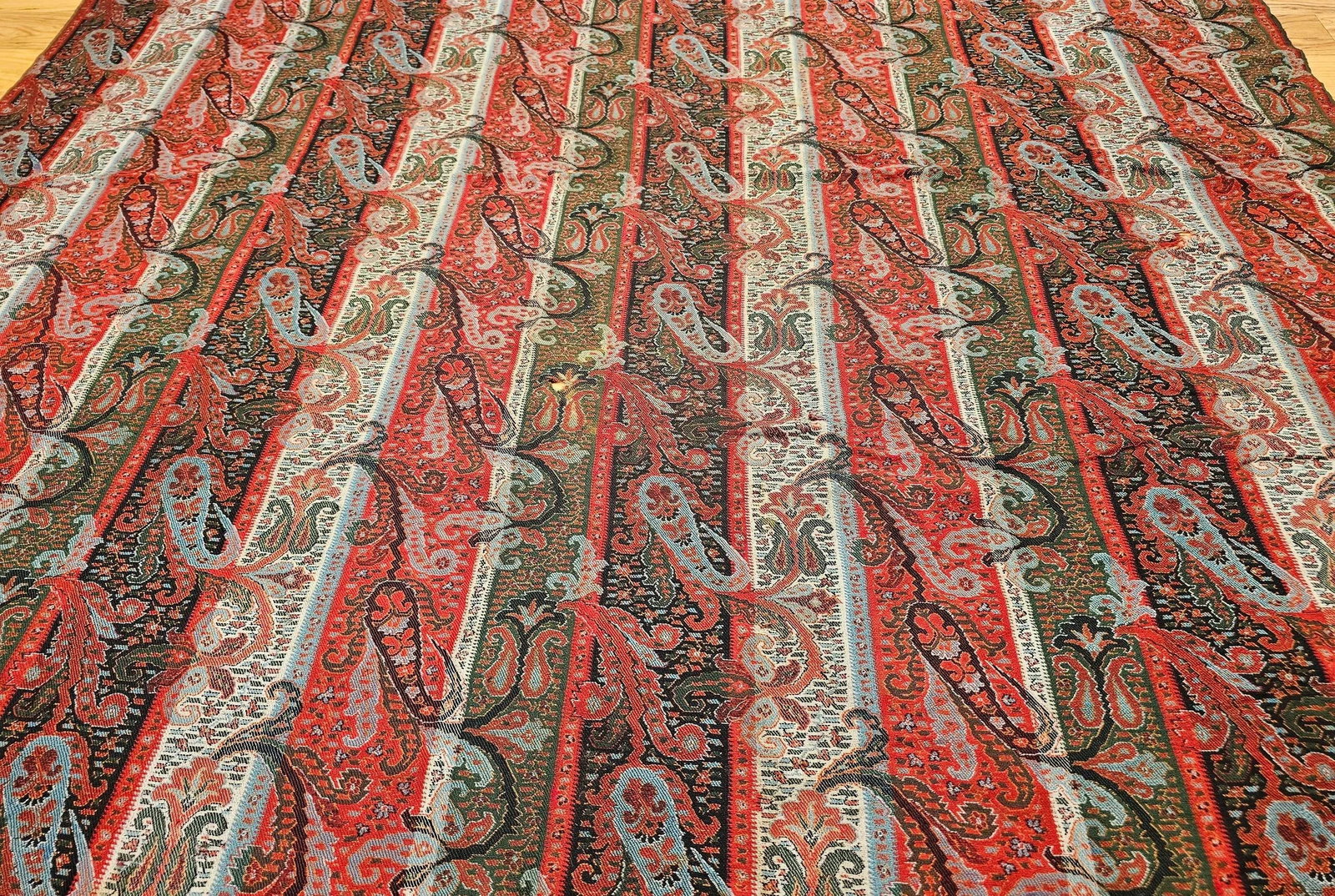 Late 19th Century Paisley Shawl Fabric - 4