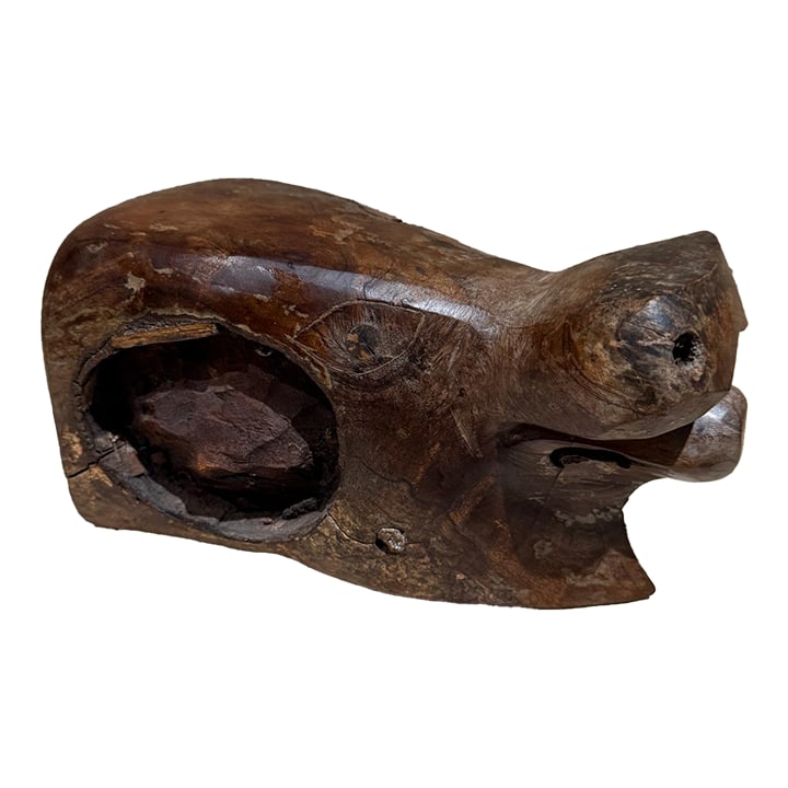 Hand Carved Exotic Wood Abstract Animal Sculpture (1 of 10)