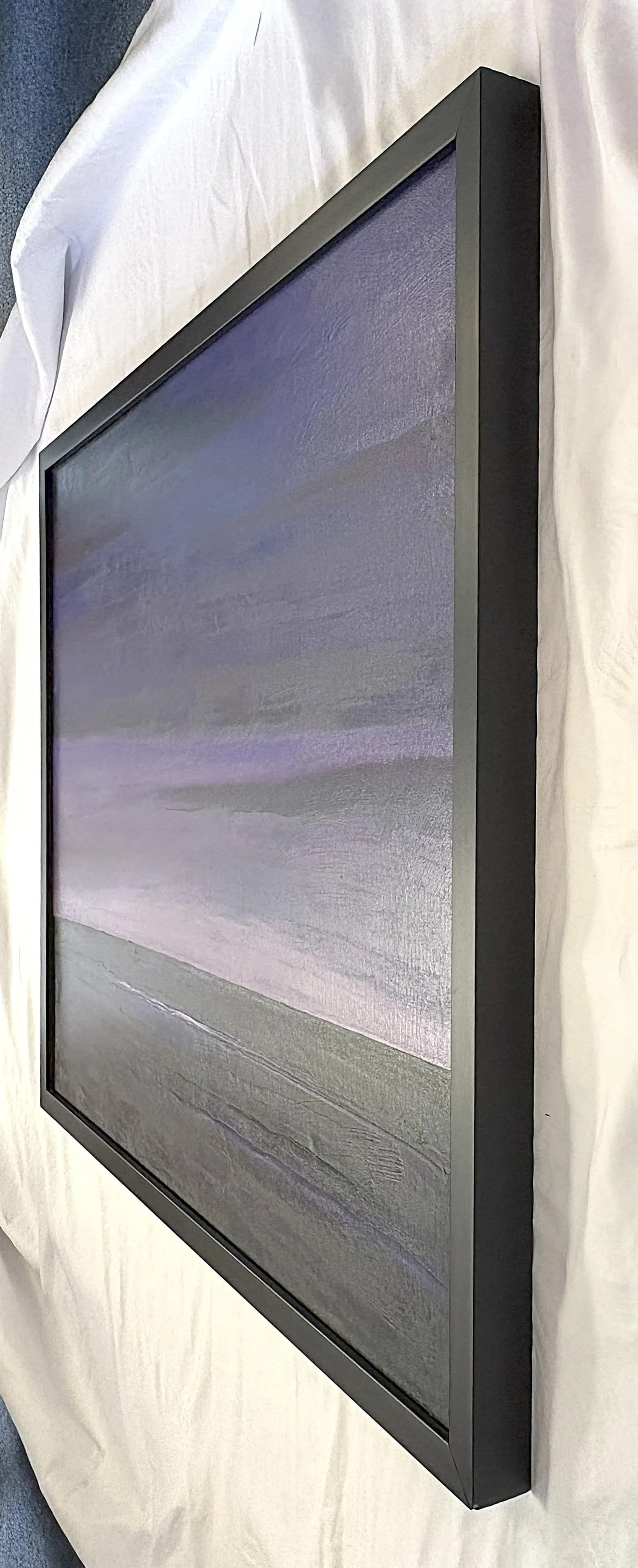 Original Signed & Framed Painting on Canvas by A. Neri (American, Present Day) Titled 'Pacific Eveni - 8