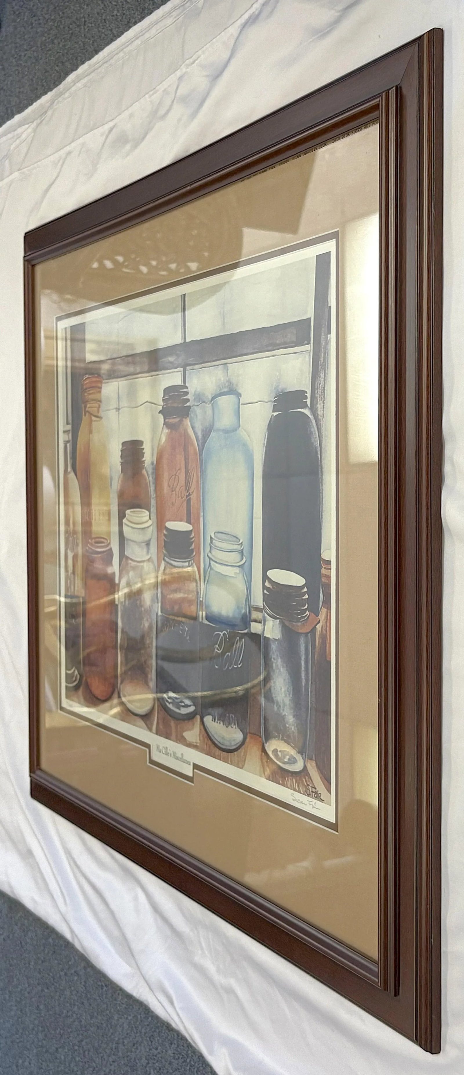 Signed & Numbered Print of Susan Fair's 'Mason Jars' Watercolor Painting for Ma Cille's Miscellanea - 11